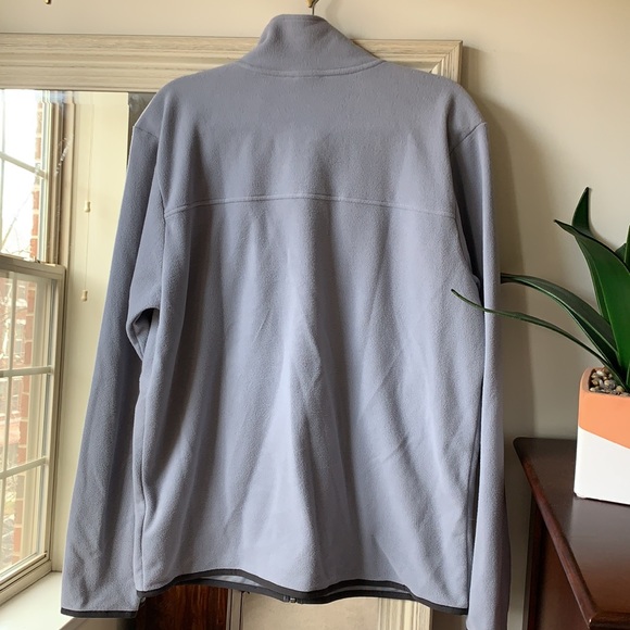 THE NORTH FACE gray zip-up fleece lightweight jacket (size large) ✨ - Picture 4 of 4